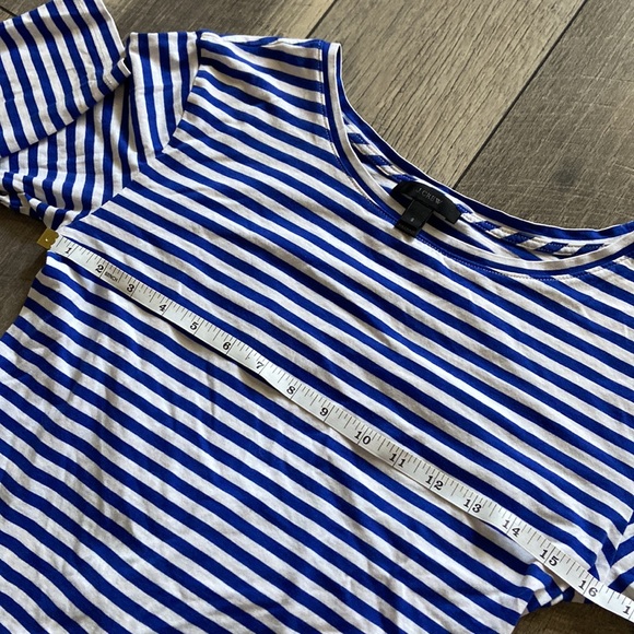 J. Crew Striped Twist Back Top - Picture 11 of 12
